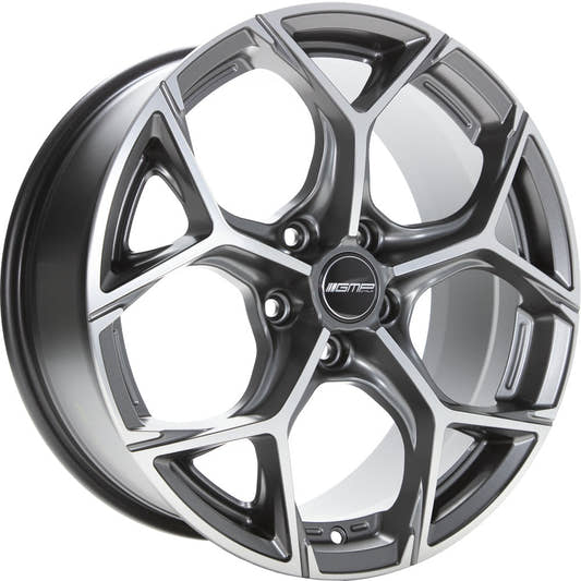 GMP Ultrivity anthracite matt diamond Alufelge 10x23 Zoll ET23 LK 5x130 ML71.6