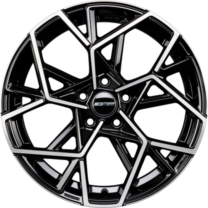 GMP Cartesio black diamond Alufelge 6.5x16 Zoll ET35 LK 5x110 ML65.1 – Bild 3