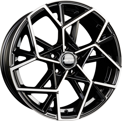 GMP Cartesio black diamond Alufelge 6.5x16 Zoll ET35 LK 5x110 ML65.1 – Bild 4