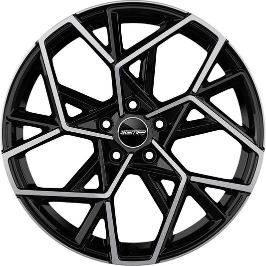 GMP Cartesio black diamond 6.5x16 ET35 - LK5/110 ML65.1
