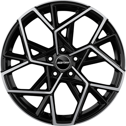 GMP Cartesio black diamond 7x17 ET45 - LK5/112 ML66.5