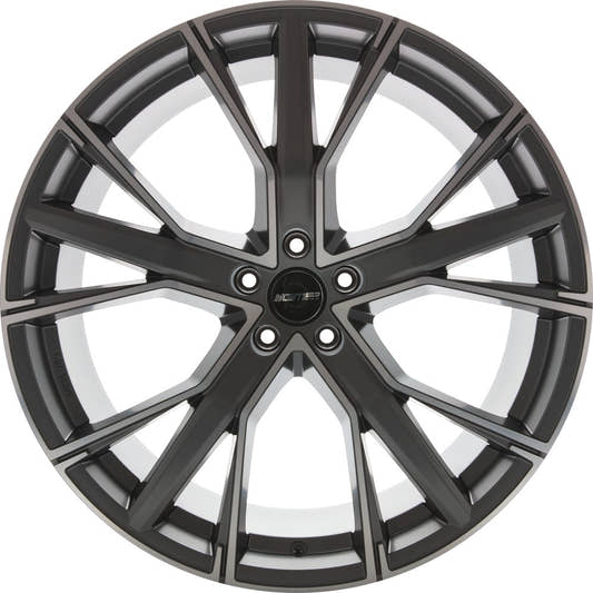 GMP Gunner matt anthracite diamond 9x21 ET28 - LK5/130 ML66.5