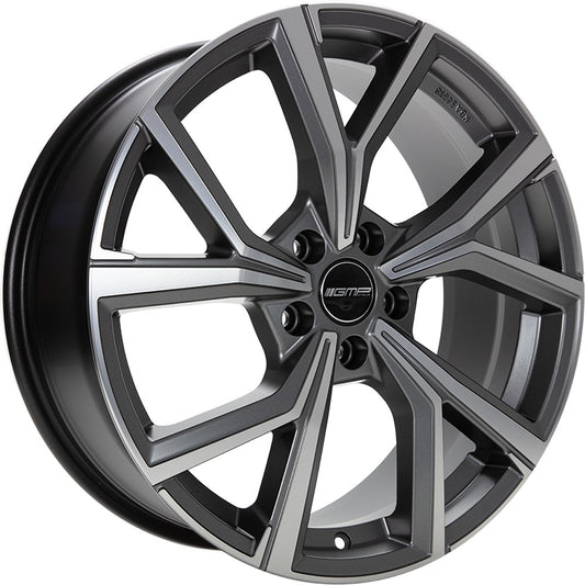 GMP Mentor anthracite matt diamond 7.5x19 ET37 - LK5/112 ML57.1
