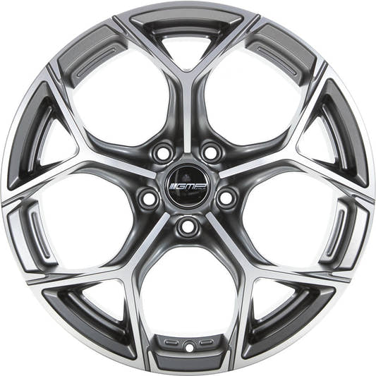 GMP Ultrivity anthracite matt diamond 10x23 ET34 - LK5/120 ML72.6