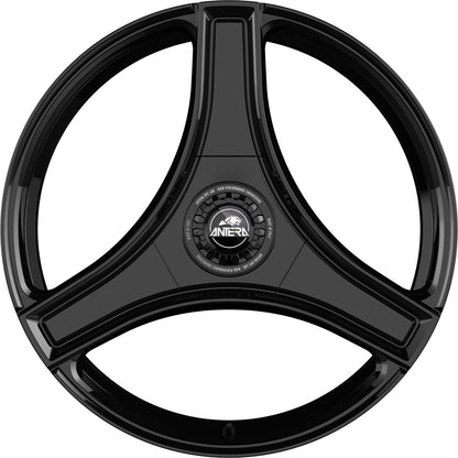 Antera A123 piano black 10.5x22 ET48 - LK5/130 ML71.6