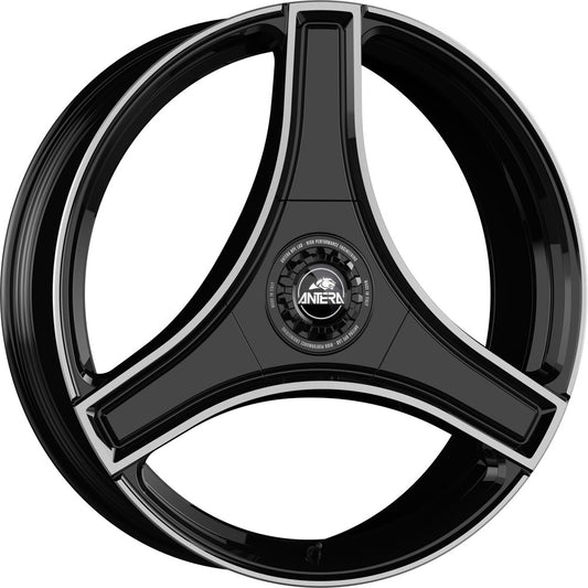Antera A123 piano black diamond 11.5x22 ET50 - LK5/130 ML71.6