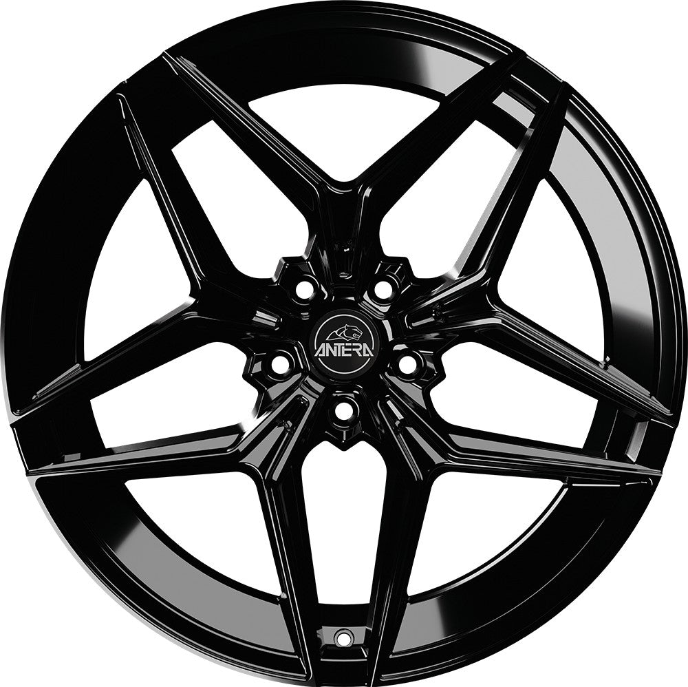 Antera A107 piano black 8x18 ET45 - LK5/100 ML75