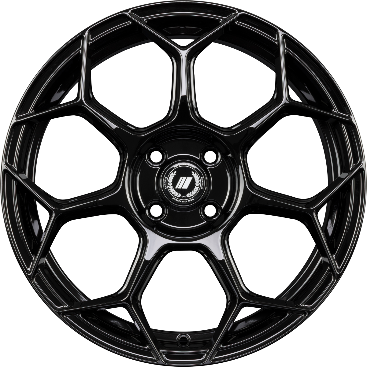 GMP Raceway nero corsa Alufelge 7x17 Zoll ET30 LK 4x98 ML58.1 – Bild 3