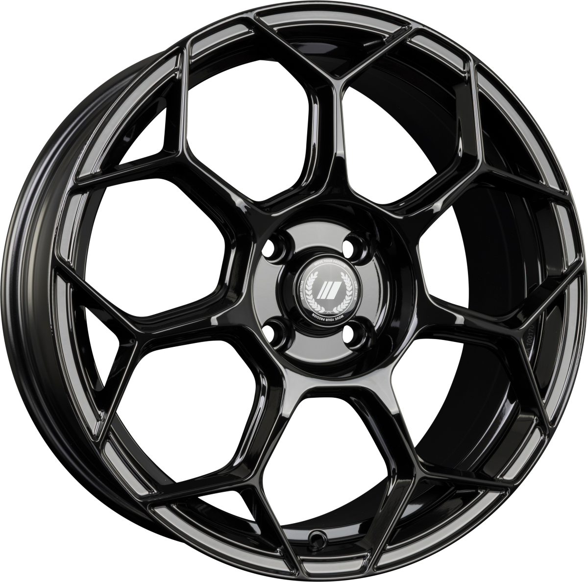 GMP Raceway nero corsa Alufelge 7x17 Zoll ET30 LK 4x98 ML58.1 – Bild 4