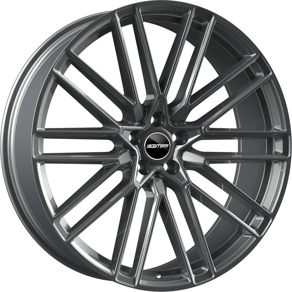 GMP Stilgar anthracite glossy 10x24 ET20 - LK5/130 ML71.6