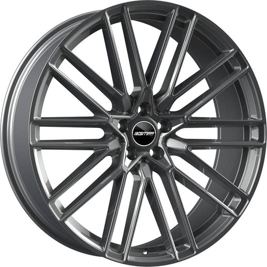 GMP Stilgar anthracite glossy 10x24 ET20 - LK5/130 ML84.1