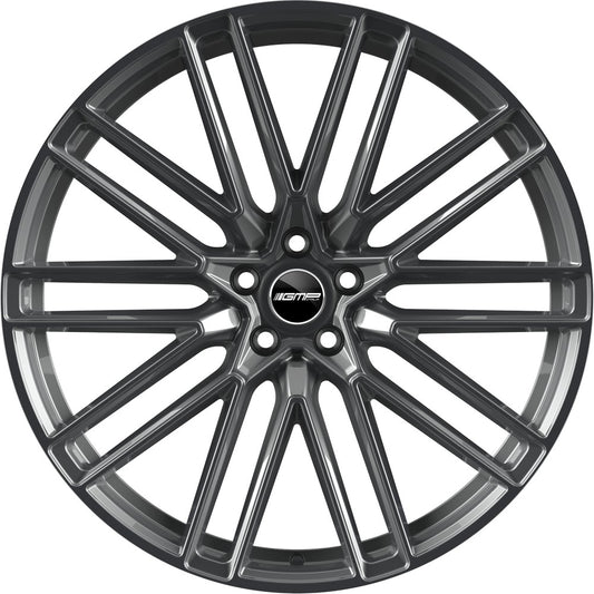 GMP Stilgar anthracite glossy 10x24 ET20 - LK5/130 ML84.1