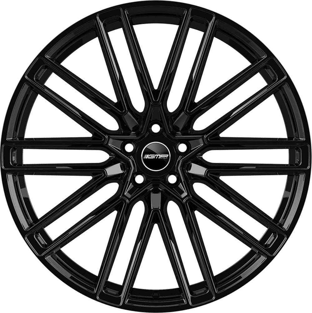 GMP Stilgar black glossy 10x24 ET20 - LK5/130 ML84.1