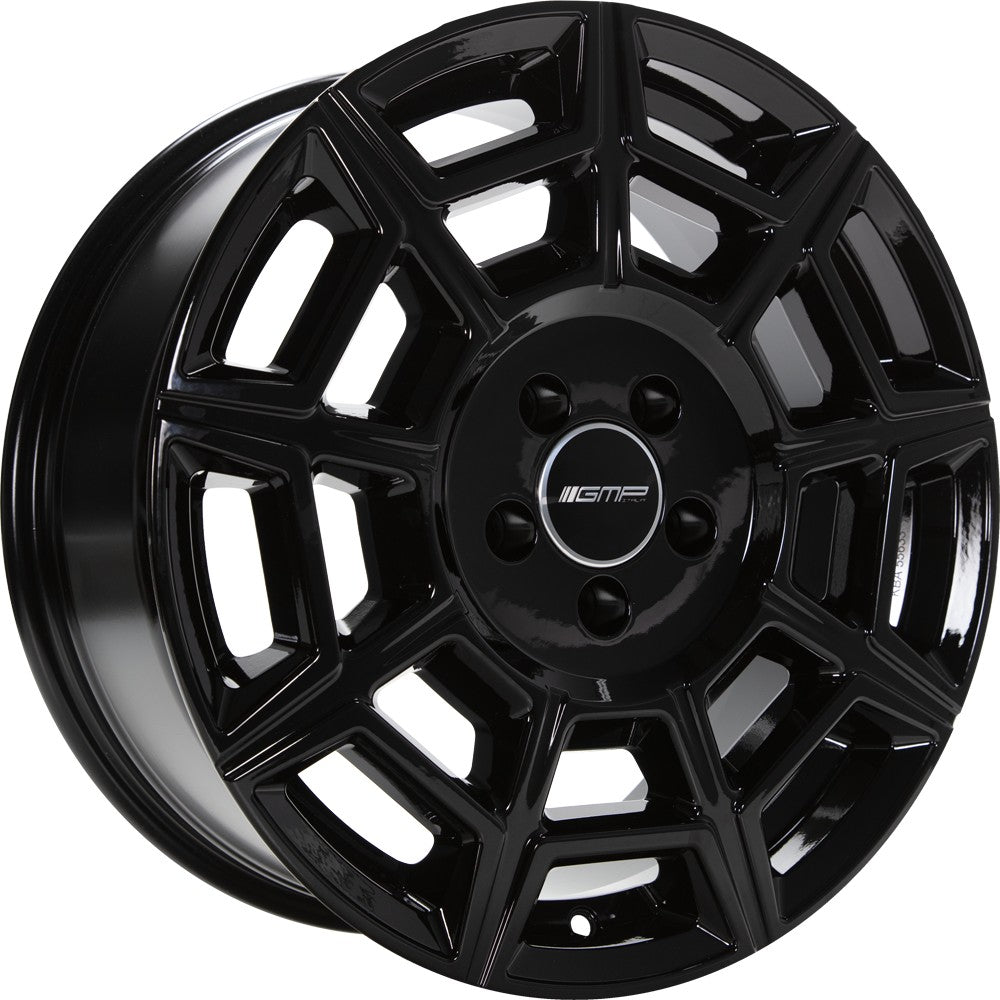GMP Pervan black glossy 7.5x18 ET55 - LK5/130 ML89.1