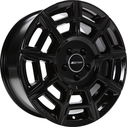 GMP Pervan black glossy 7.5x18 ET55 - LK5/130 ML89.1