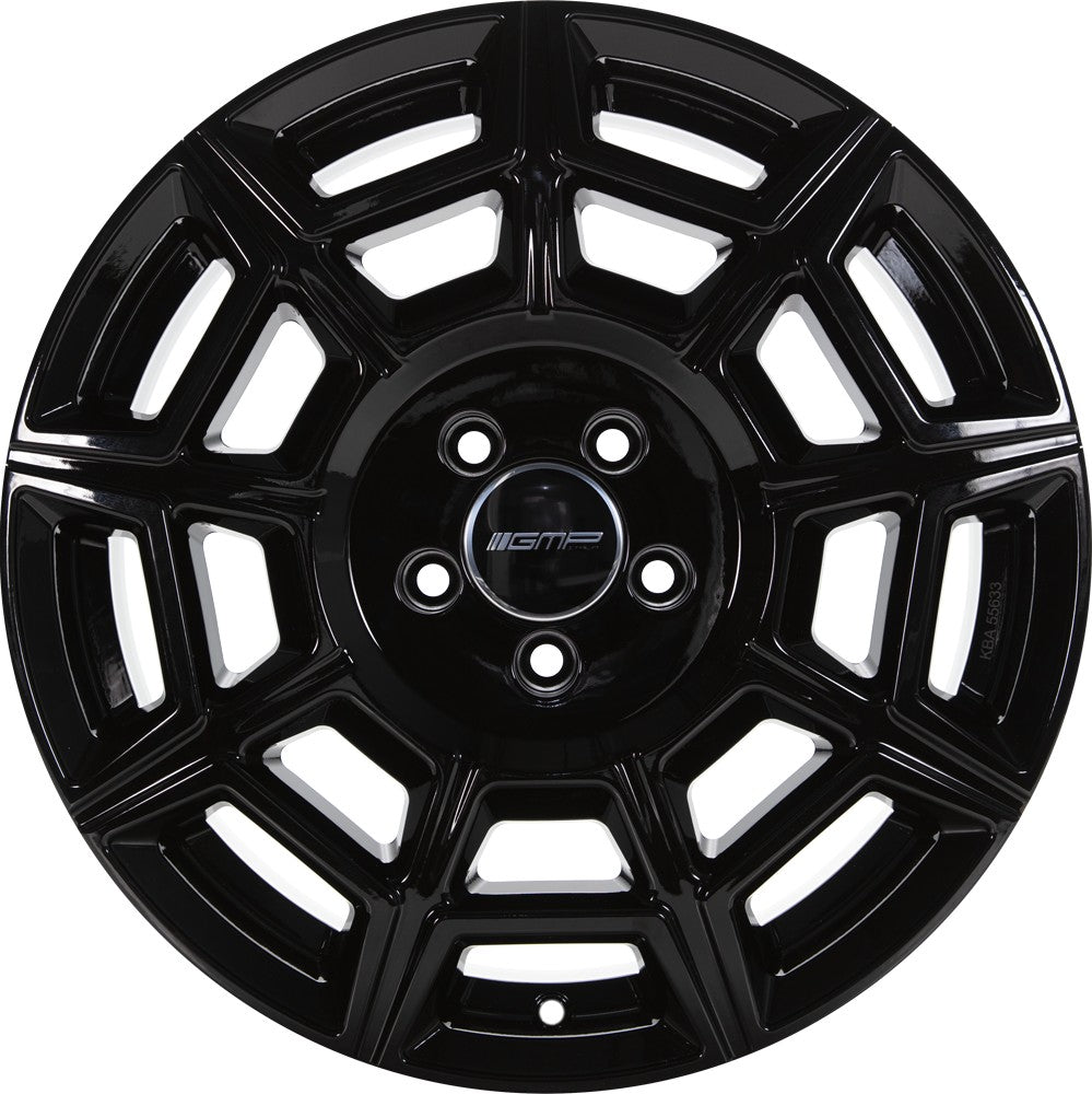 GMP Pervan black glossy 7.5x18 ET55 - LK5/130 ML89.1