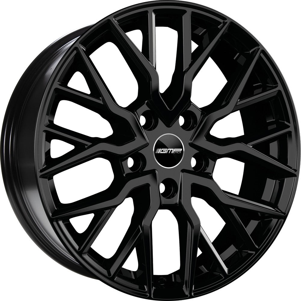 GMP Booster black glossy Alufelge 7.5x17 Zoll ET55 LK 5x130 ML89.1