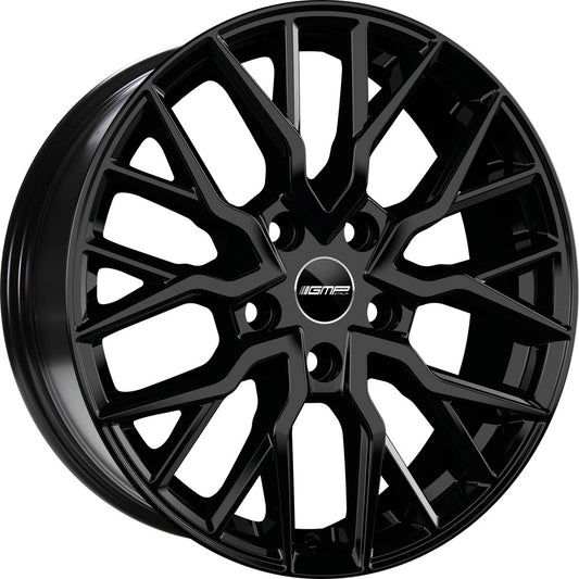 GMP Booster black glossy Alufelge 7.5x18 Zoll ET40 LK 5x114.3 ML66.1