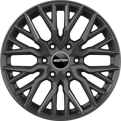 GMP Booster anthracite glossy Alufelge 7.5x18 Zoll ET55 LK 5x118 ML71.1 – Bild 4