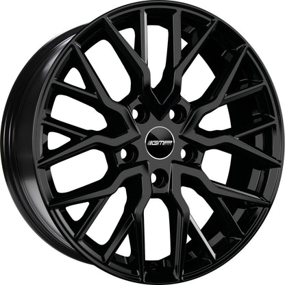 GMP Booster black glossy Alufelge 7.5x18 Zoll ET55 LK 5x130 ML89.1