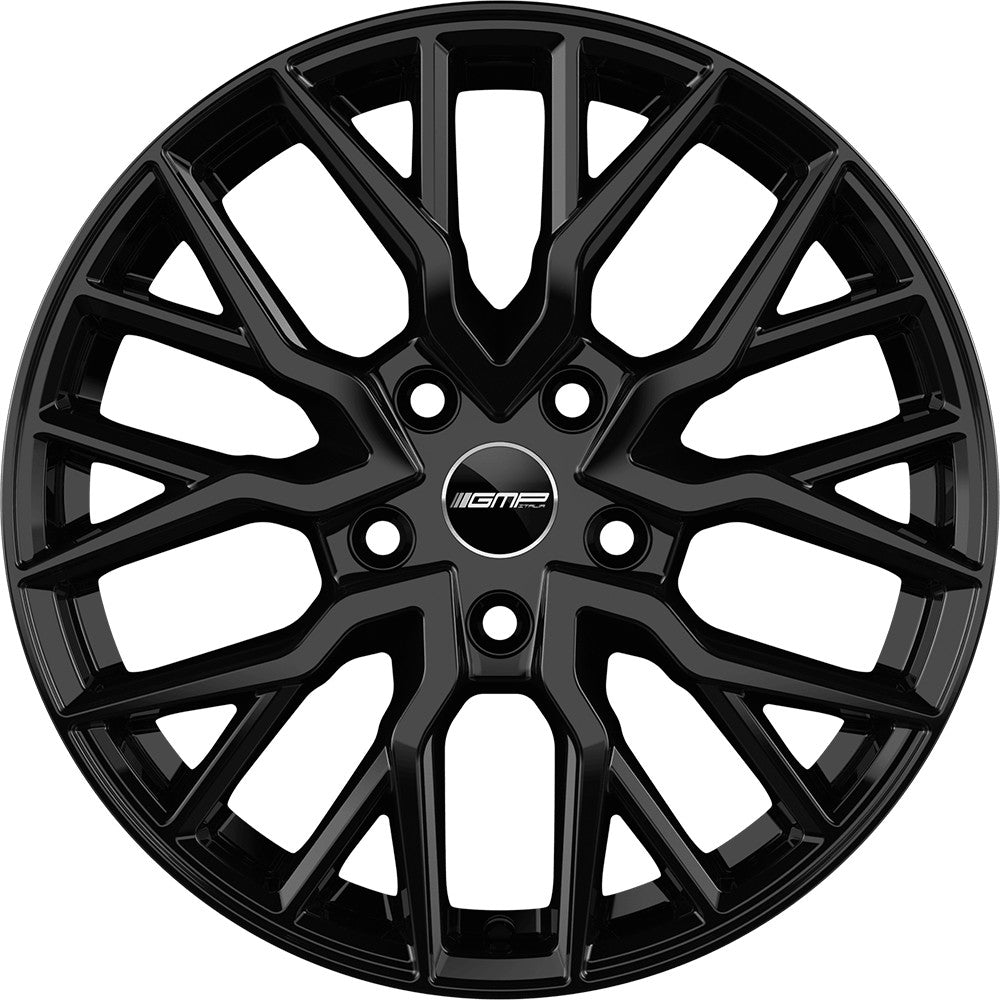 GMP Booster black glossy Alufelge 8x20 Zoll ET45 LK 6x130 ML84.1 – Bild 2