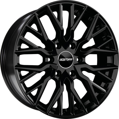GMP Booster black glossy Alufelge 8x20 Zoll ET45 LK 6x130 ML84.1 – Bild 3