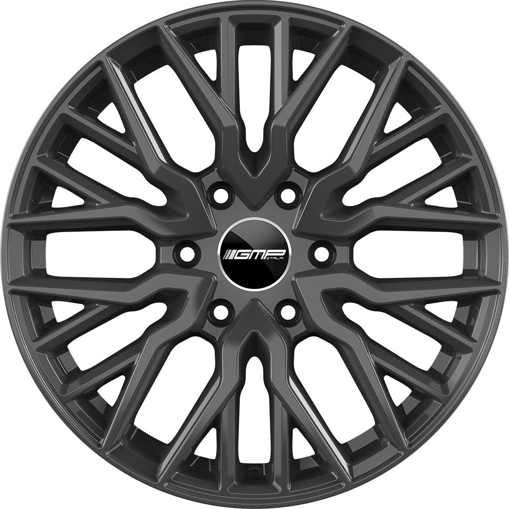 GMP Booster anthracite glossy Alufelge 7.5x18 Zoll ET40 LK 5x114.3 ML66.1 – Bild 4
