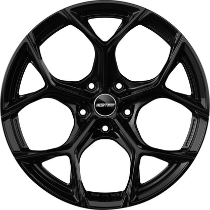 GMP Ultrivity X black glossy 9x22 ET35 - LK5/120 ML63.4