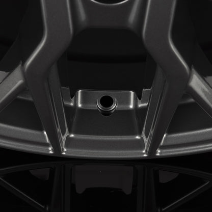 GMP Booster anthracite glossy Alufelge 7.5x17 Zoll ET42 LK 5x108 ML65.1 – Bild 8