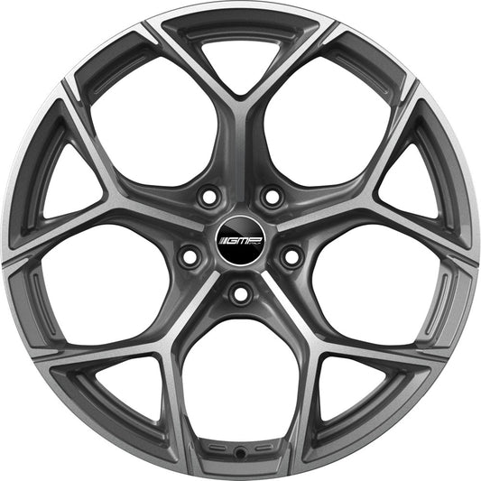 GMP Ultrivity X anthracite matt diamond 8x19 ET30 - LK5/110 ML73.1