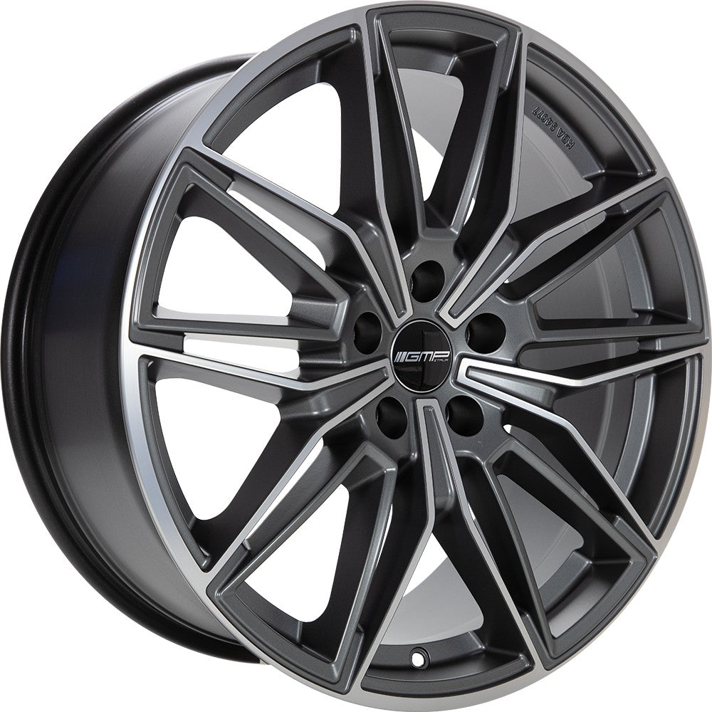 GMP Specter anthracite matt diamond 10x19 ET45 - LK5/112 ML66.6