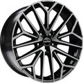 GMP Materia black diamond 9x22 ET30 - LK5/112 ML66.6