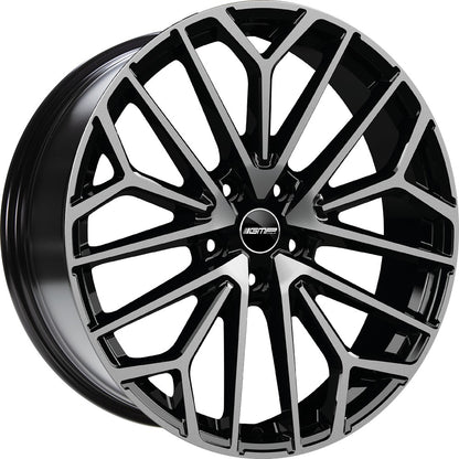 GMP Materia black diamond 9x22 ET30 - LK5/112 ML66.6