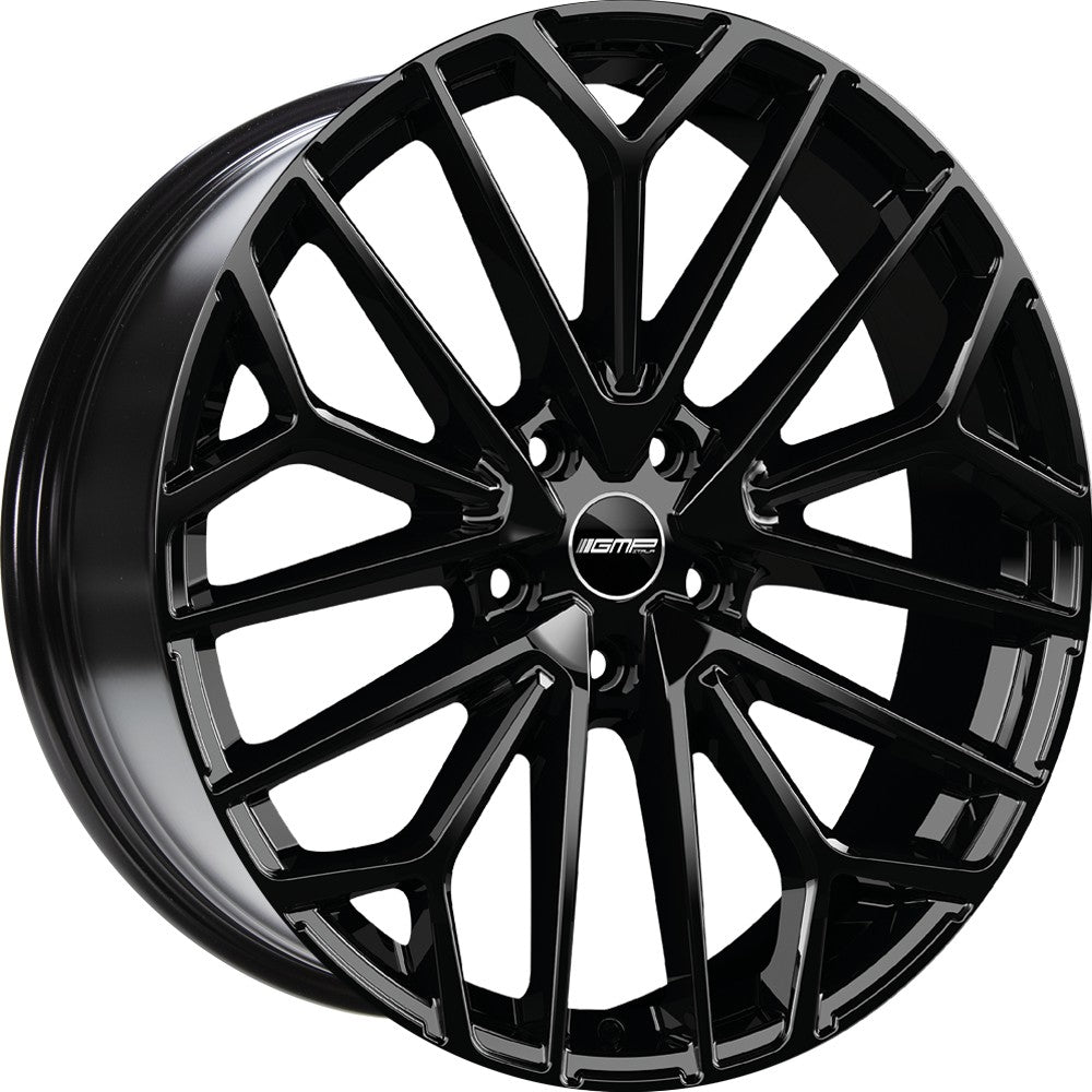 GMP Materia glossy black 8x19 ET45 - LK5/112 ML66.5