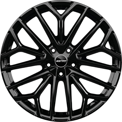 GMP Materia glossy black 8x19 ET45 - LK5/112 ML66.5