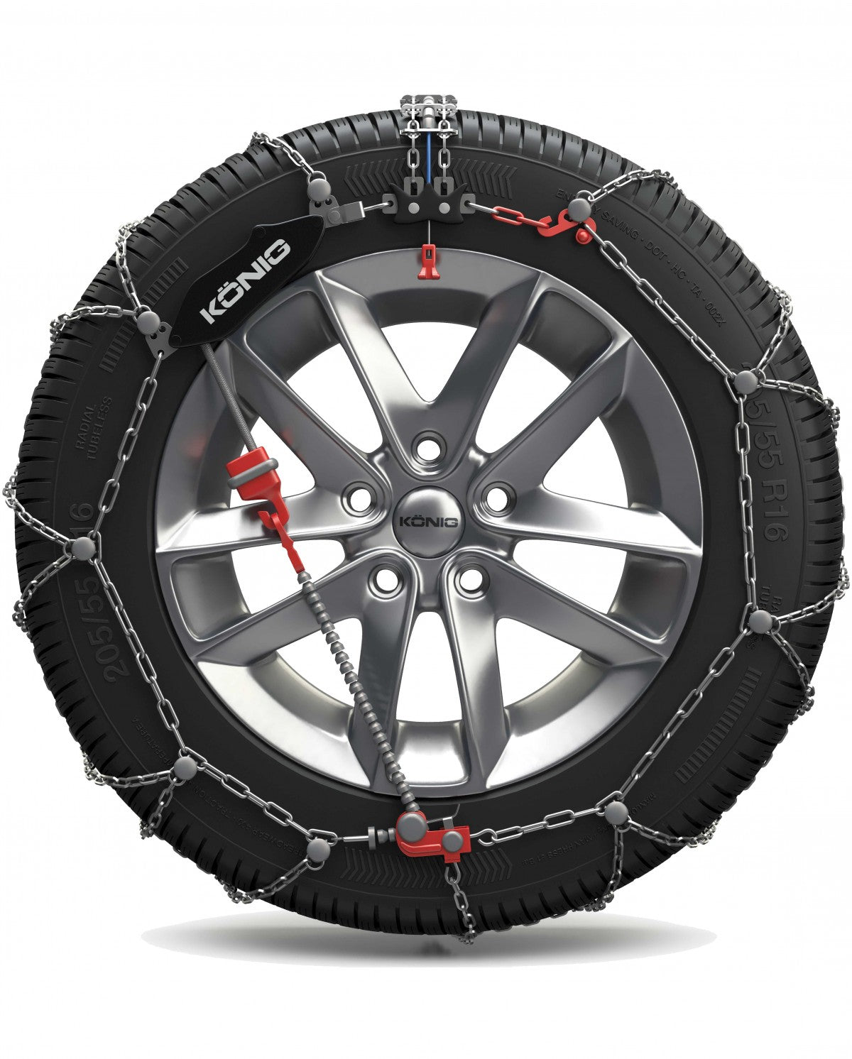 König Schneekette CS-9 050 13–15 Zoll für PKW