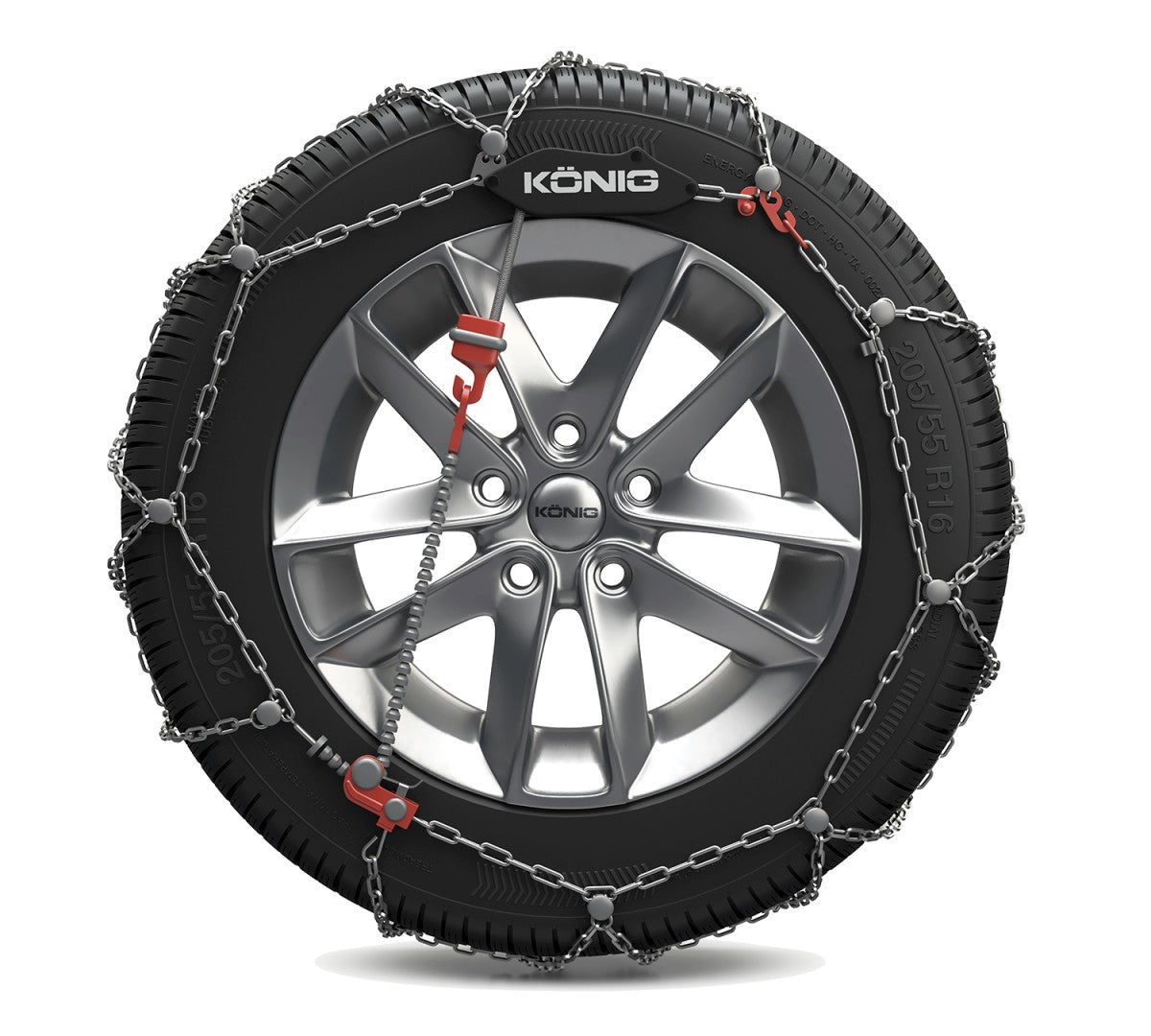 König Schneekette CG-9 105 16–20 Zoll für PKW – Bild 2