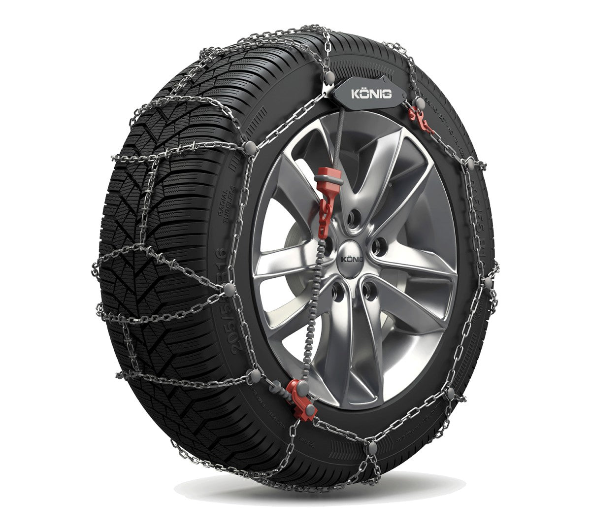 König Schneekette CL-10 060 13–16 Zoll für PKW – Bild 2