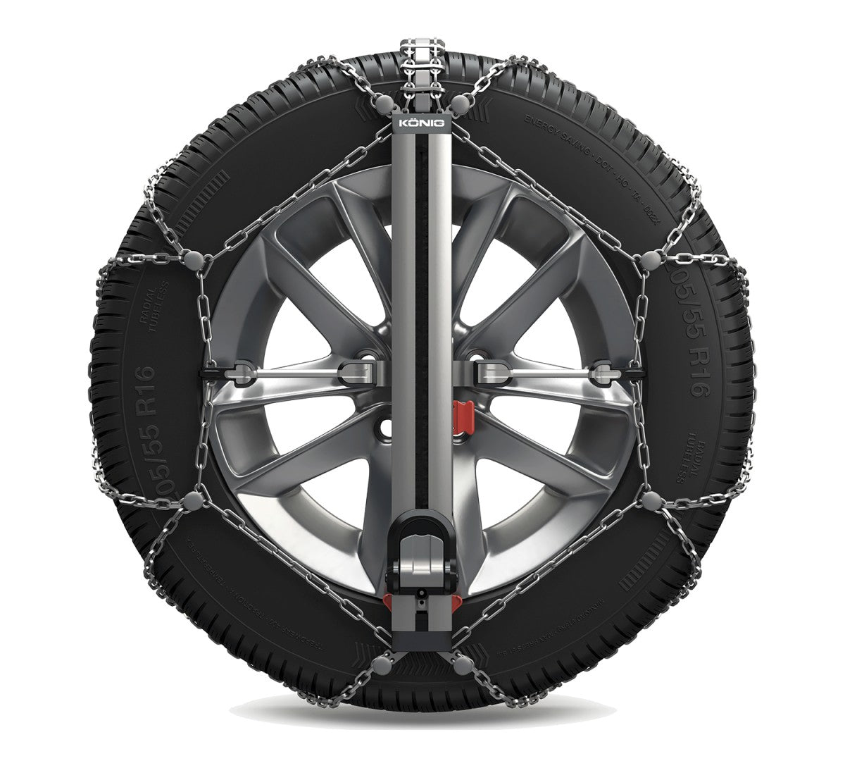 König Schneekette Easy-fit CU-9 080 13–17 Zoll für PKW