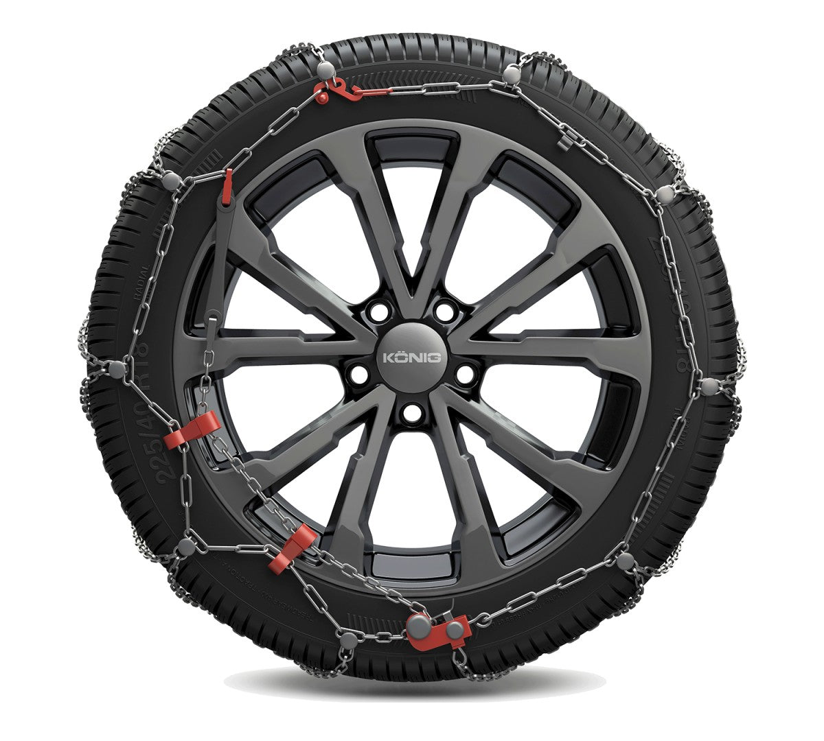 König Schneekette CB-7 080 13–18 Zoll für PKW – Bild 3