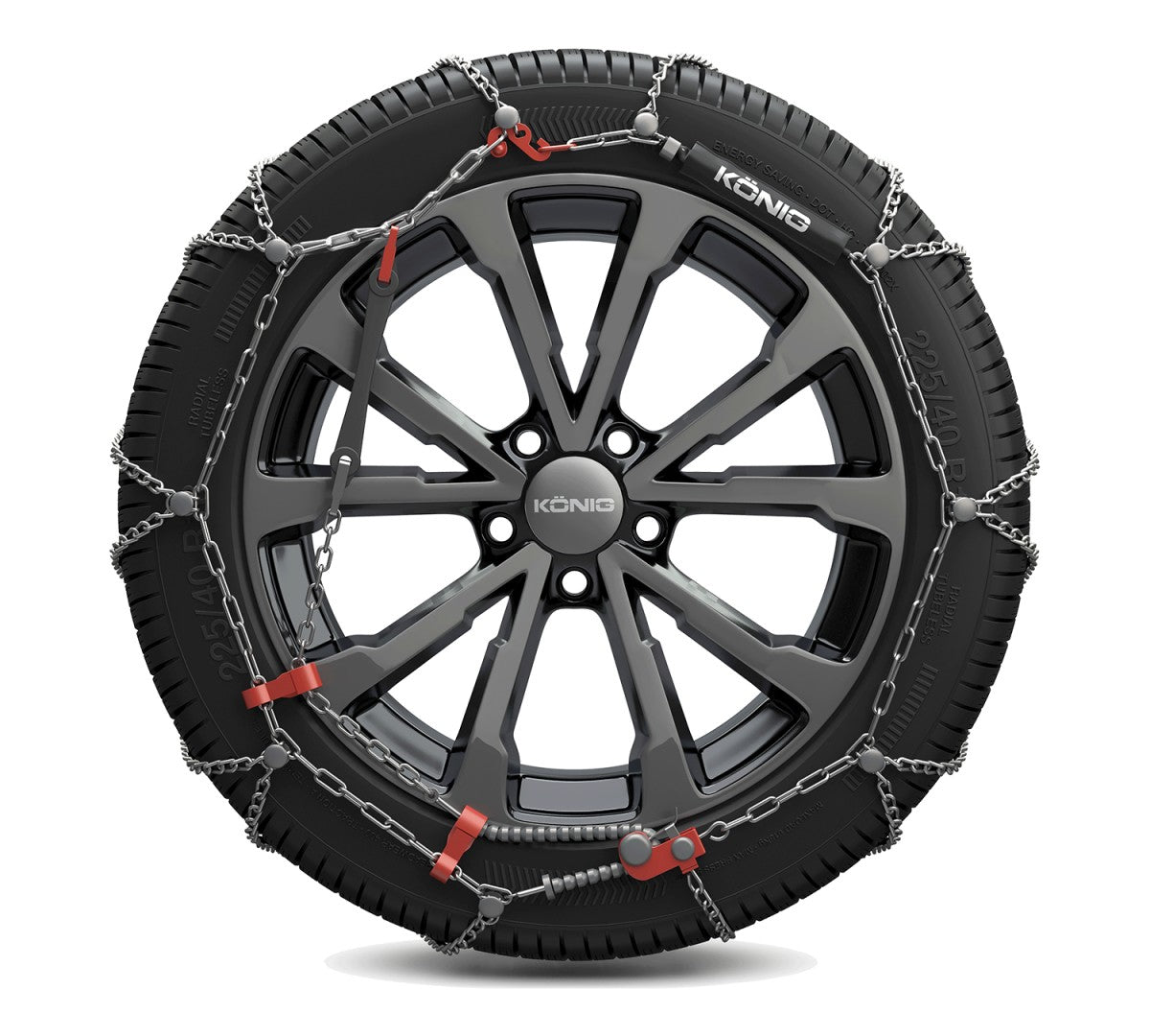 König Schneekette K-Slim 097 16–19 Zoll für PKW