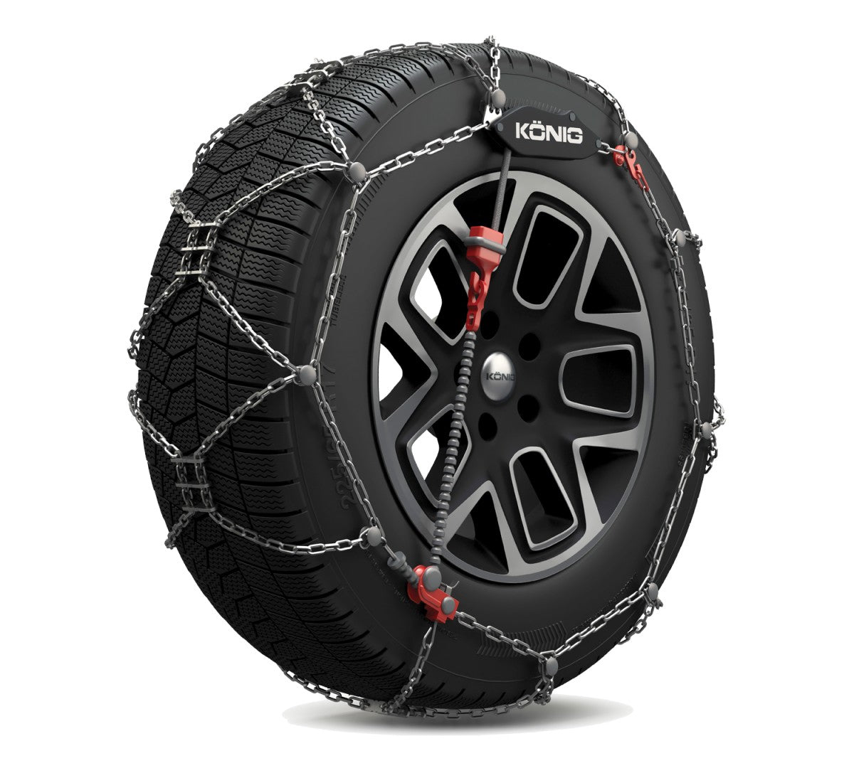 König Schneekette XG Cross 218 16–18 Zoll – Bild 3