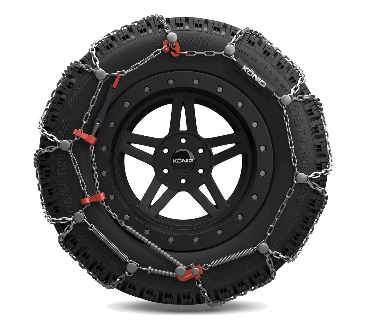 König Schneekette XD-16 PRO 274 16–23 Zoll