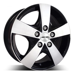 GMP Job black diamond Alufelge 6.5x16 Zoll ET48 LK 5x160 ML65.1