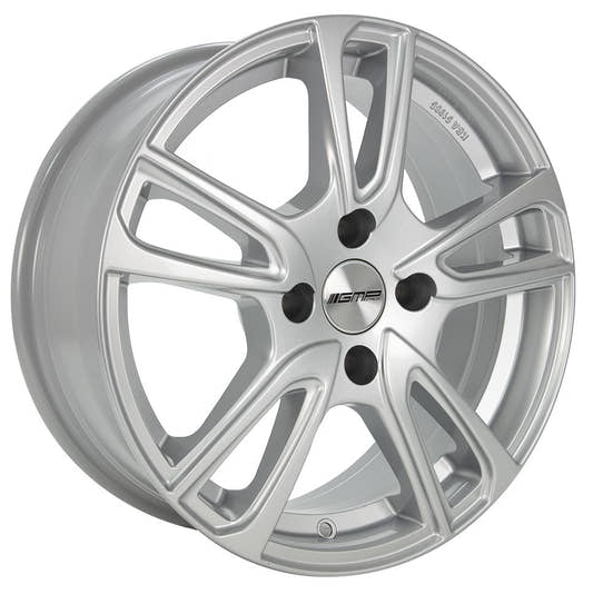 GMP Astral silver 7x17 ET40 - LK4/108 ML73.1