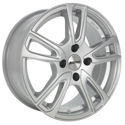 GMP Astral silver 7x17 ET40 - LK4/108 ML73.1