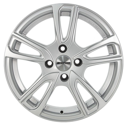 GMP Astral silver 7x17 ET40 - LK4/108 ML73.1