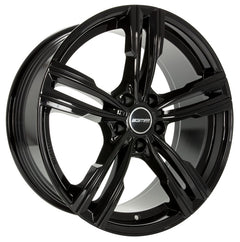 GMP Reven shiny black Alufelge 7.5x17 Zoll ET43 LK 5x120 ML72.6