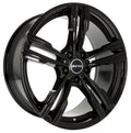GMP Reven shiny black Alufelge 7.5x17 Zoll ET37 LK 5x120 ML72.6