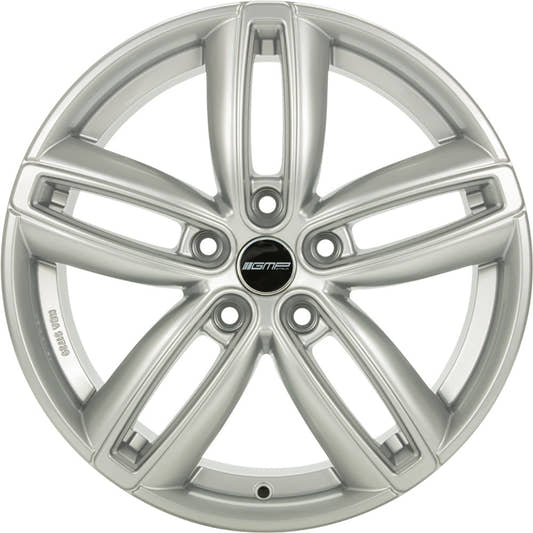 GMP Diva silver Alufelge 7.5x18 Zoll ET50 LK 5x120 ML72.6